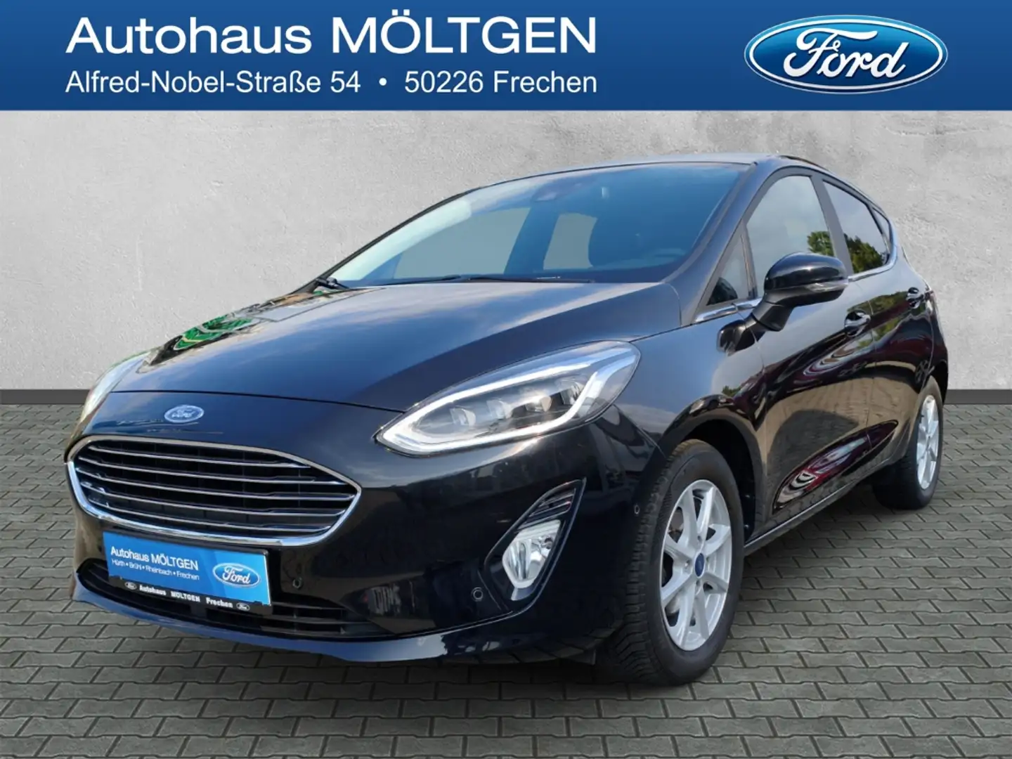 Ford Fiesta Titanium X 1.0 EcoBoost EU6d-T *PDC*Navi*Tempo*RFK Schwarz - 1