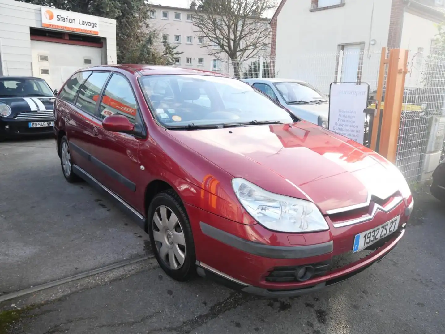 Citroen C5 1.6 HDI - 16V TURBO Piros - 2