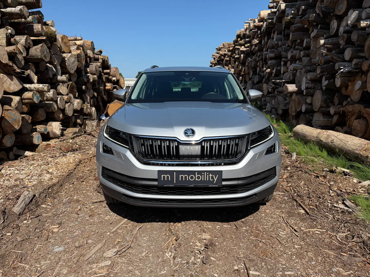 Skoda Kodiaq 2.0 TDI Style 4x4_AHK_ACC Silber - 2