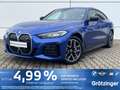 BMW i4 eDrive40 Gran Coupé M Sport LenkHZ+GRA+LiveCo Bleu - thumbnail 1