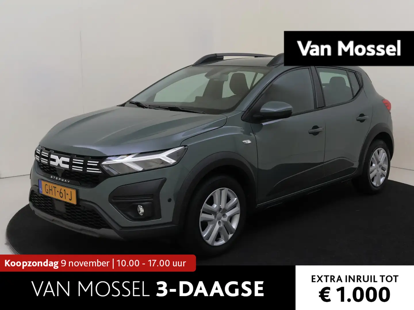 Dacia Sandero Stepway 1.0 TCe 100 PK ECO-G Expression Airco | An Gris - 1