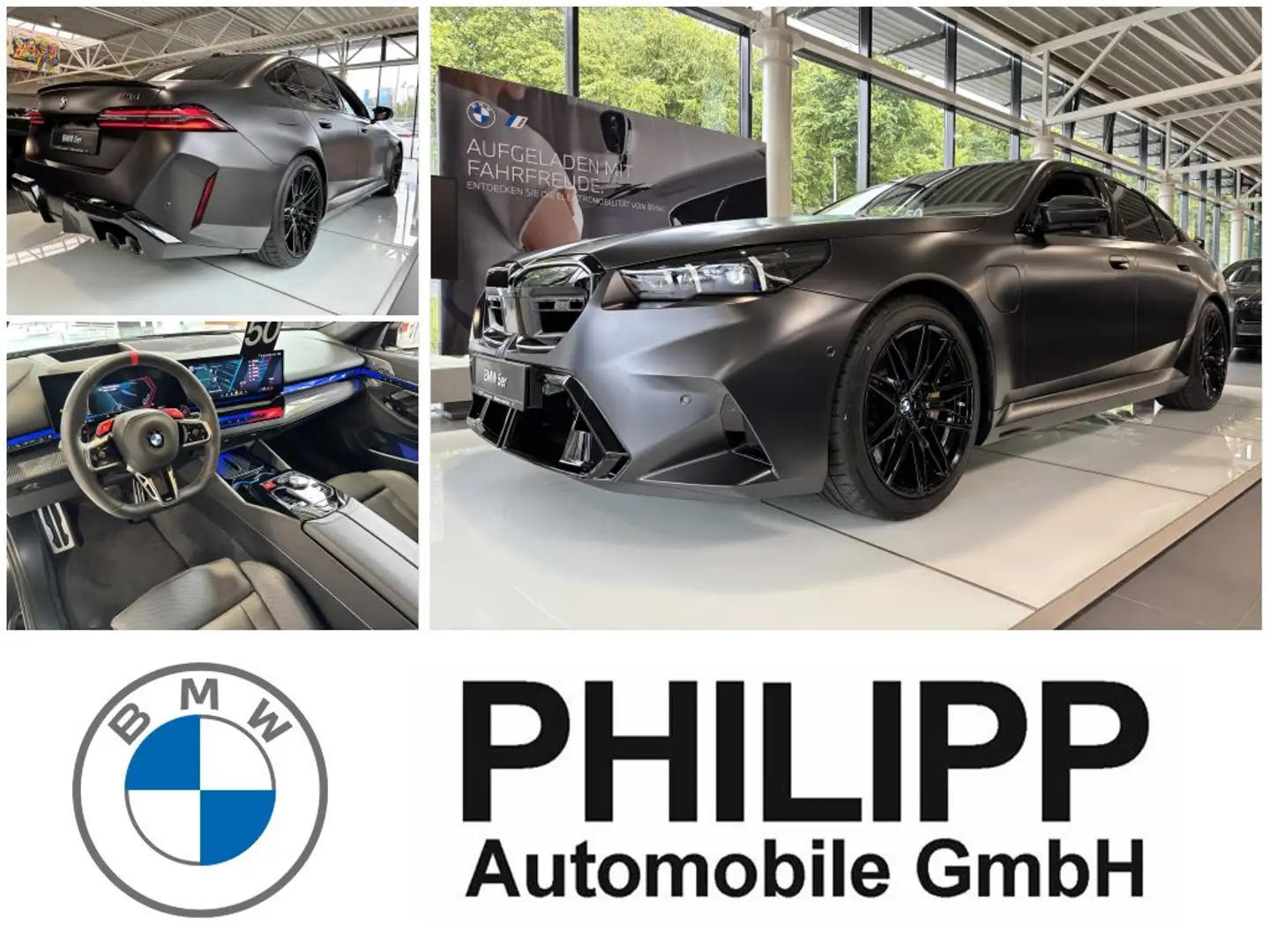 BMW M5 Limousine Ultimate Pack Keramik AHK B&W 360° 0,5% Gris - 1