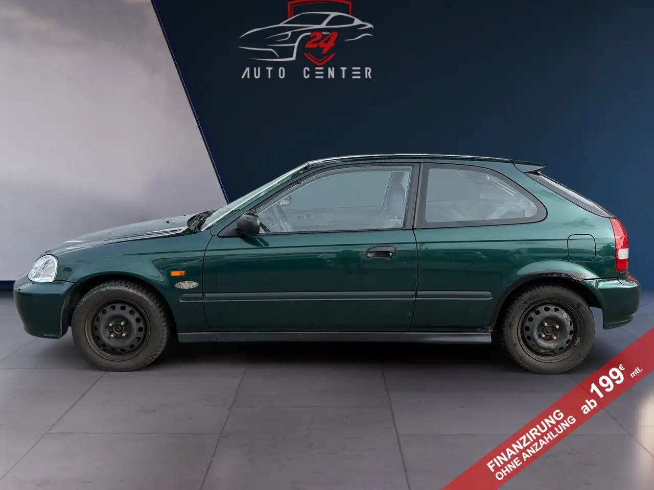 Honda Civic 1.4i EJ9/Automatik/Klimaanlage, foto 2