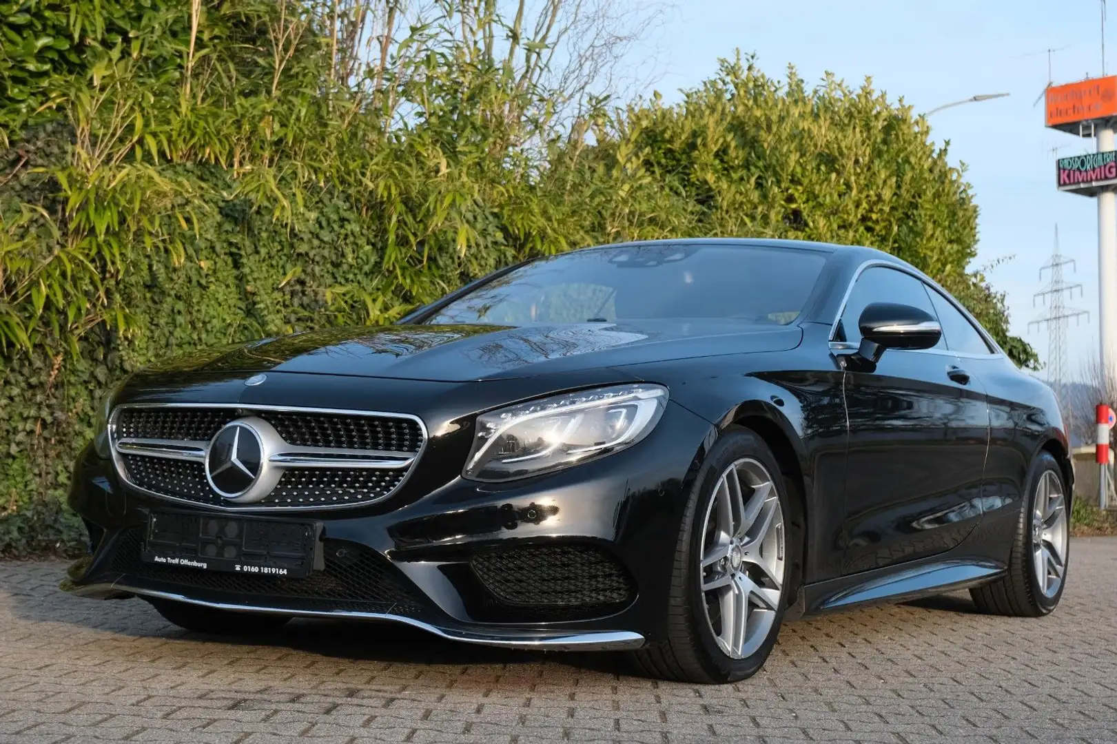 Mercedes-Benz S 500 Coupe S 500 4Matic AMG 360° Kam 4xSHZ Designo Schwarz - 1