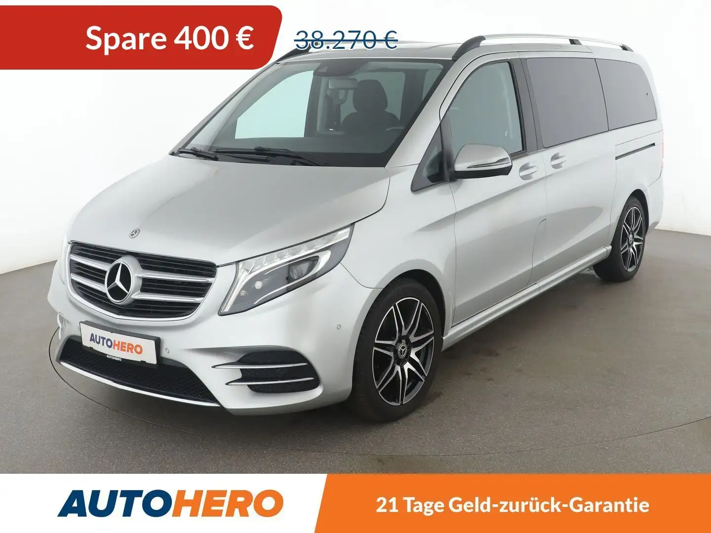 Mercedes-Benz V 250 V 250 d lang BlueTEC Edition Aut.*AHK*LED*STHZG* Silber - 1