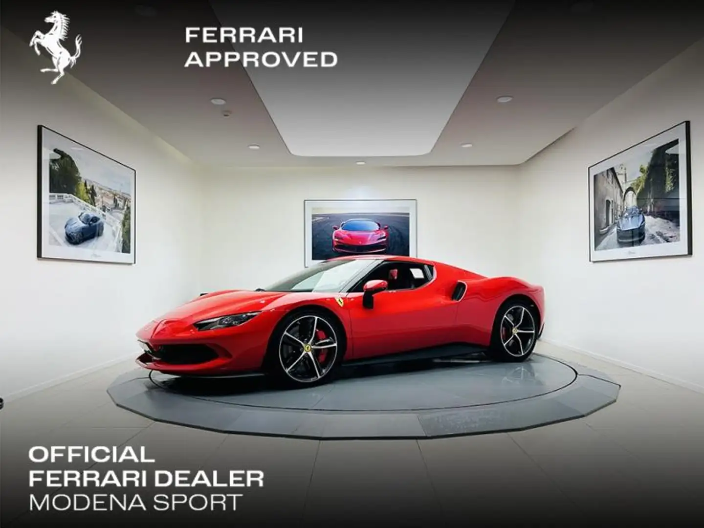 Ferrari 296 V6 2.9 HYBRIDE Rood - 1