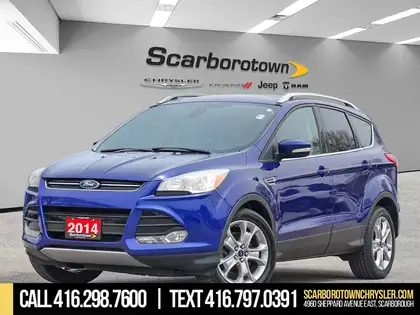 Blue 2014 Ford Escape Titanium AWD SUV / Crossover All-Wheel Drive 6-Speed Automatic