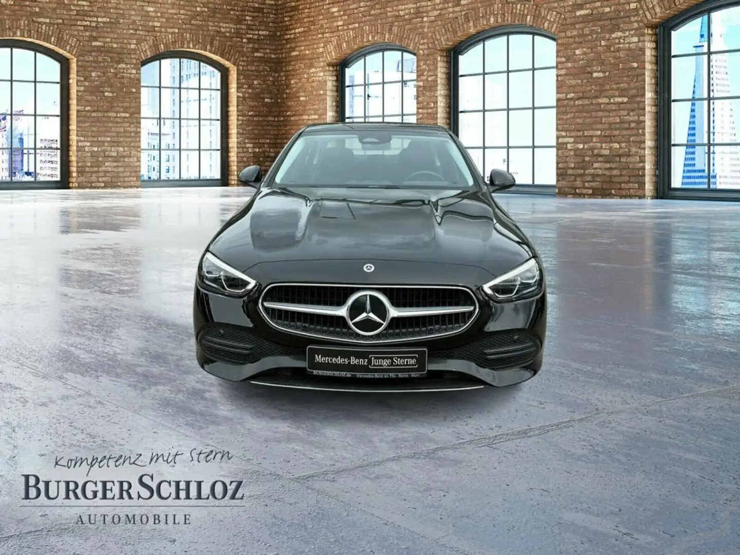 Mercedes-Benz C 200 Avantgarde SpurW W-Paket PDC SHZ LED AUT Schwarz - 2