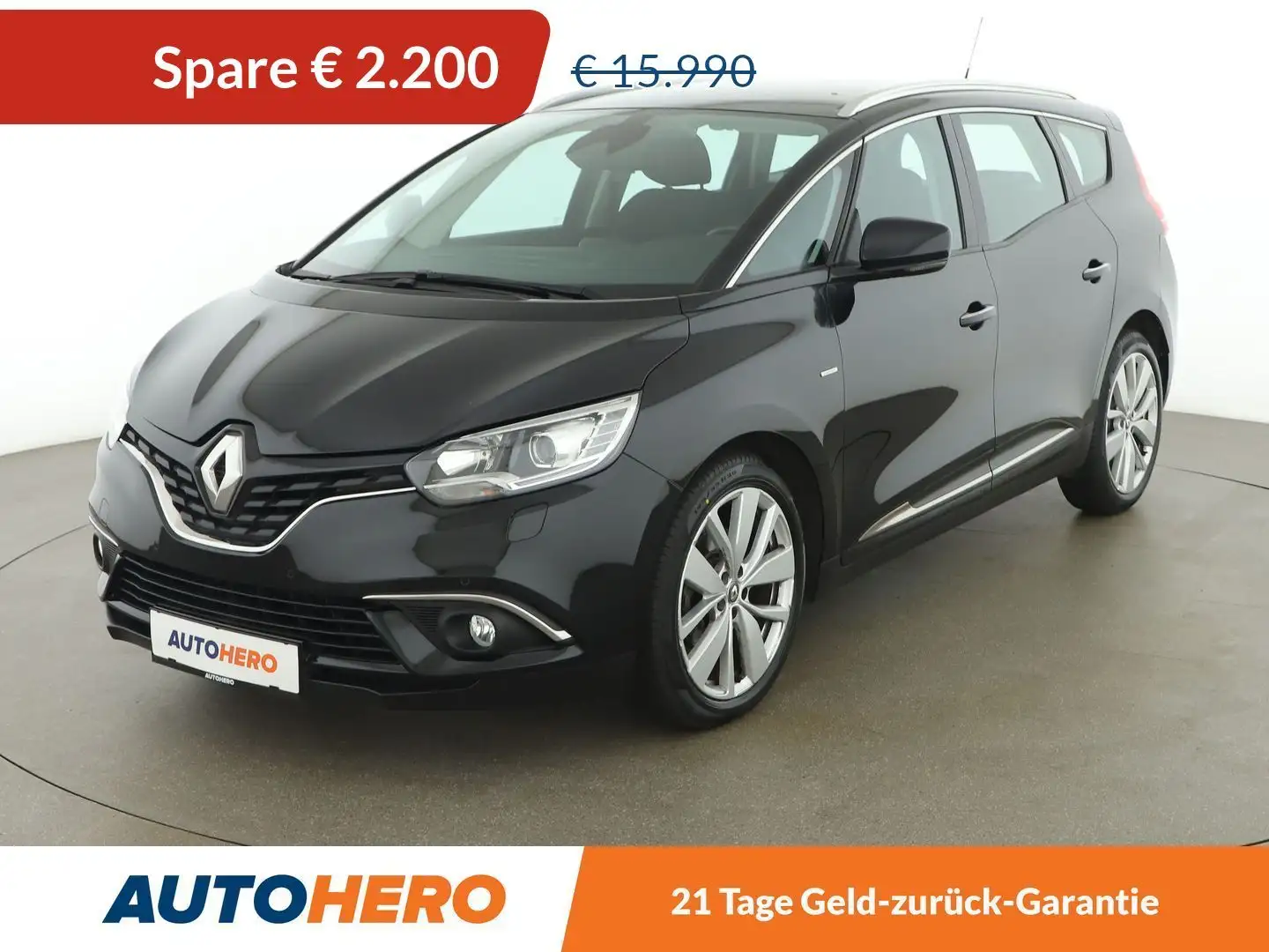 Renault Grand Scenic 1.3 TCe Limited Zwart - 1