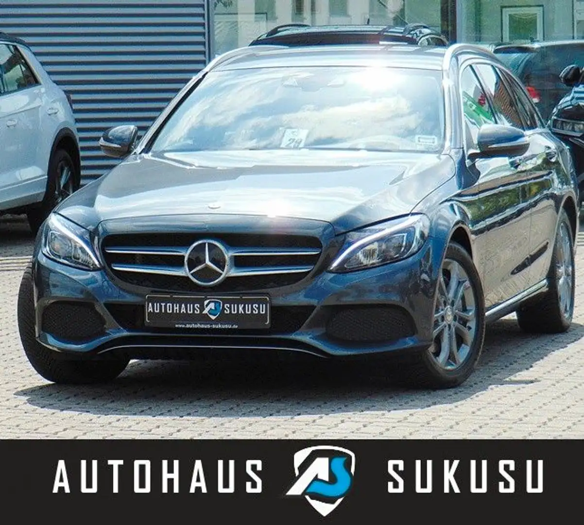 Mercedes-Benz C 250 d T Avantgarde BlueTec - Navi - HuD - AHK - Grijs - 1
