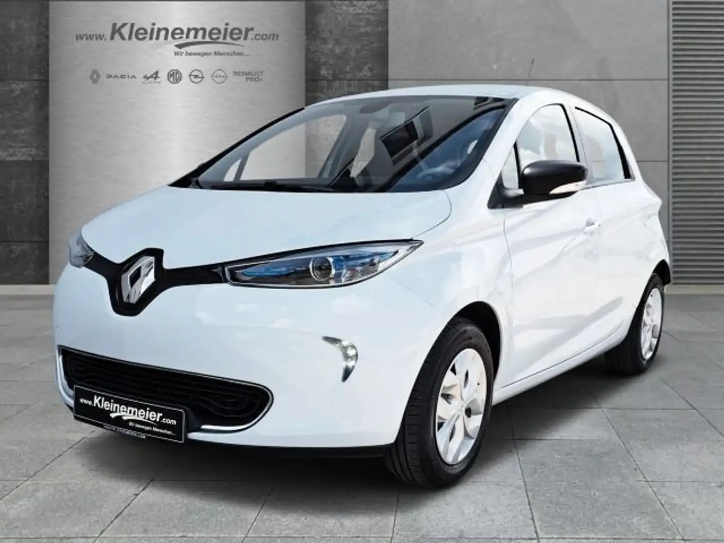 Renault ZOE Life ZE40*Navi*Android*CarPlay*Mietbatterie* Wit - 2
