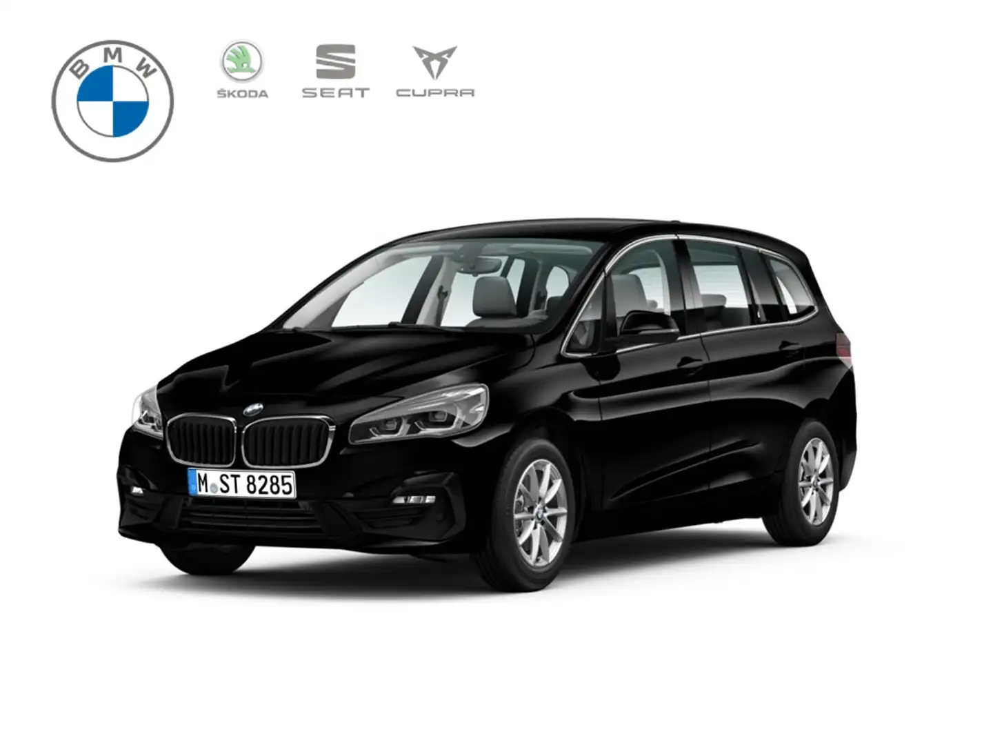 BMW 218 Gran Tourer d Luxury Line KAMERA+SHZG+LED+DAB+NAVI Noir - 1