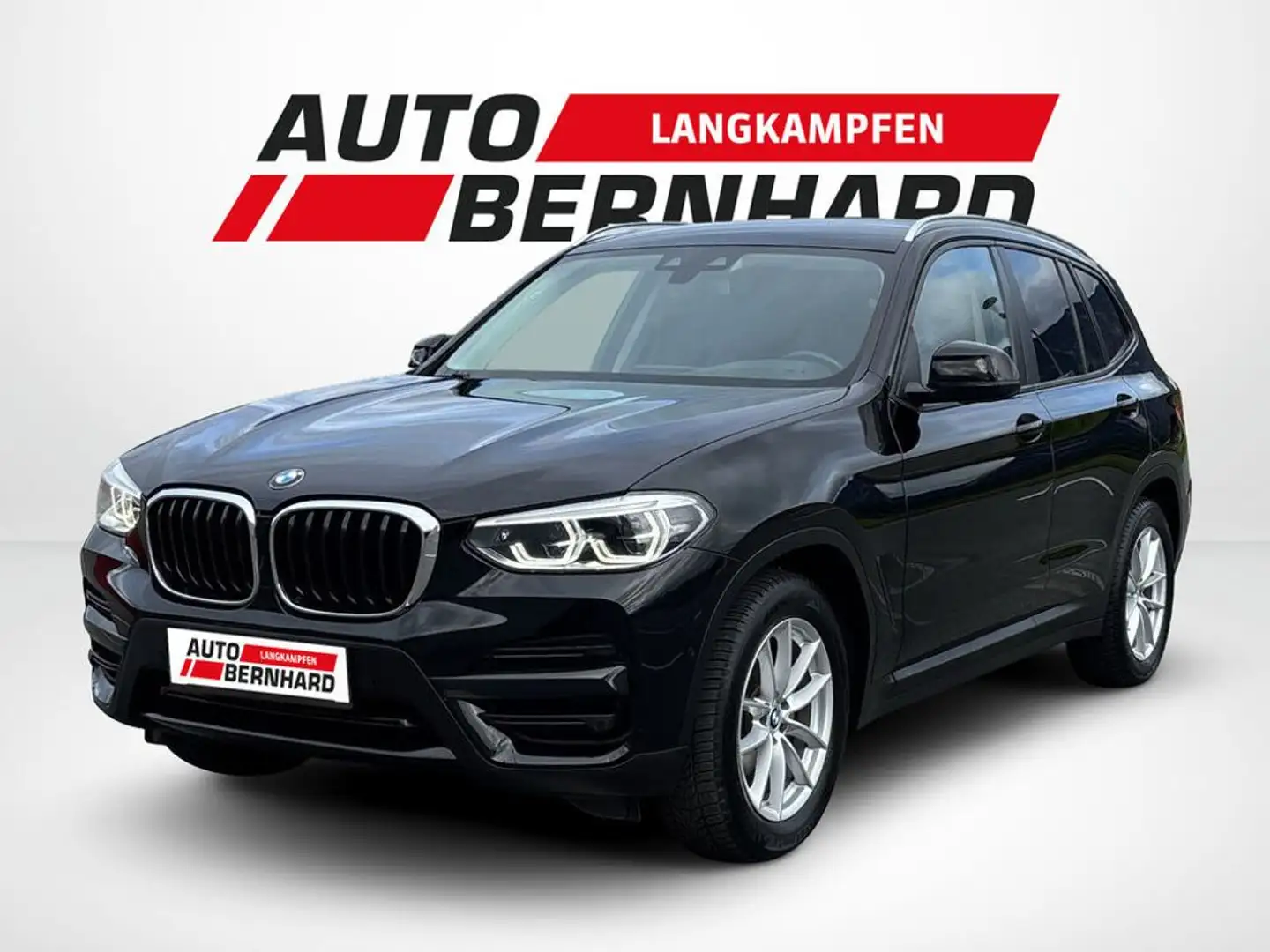 BMW X3 sDrive18d DIGI-TACHO/NAVI/AUT Noir - 1