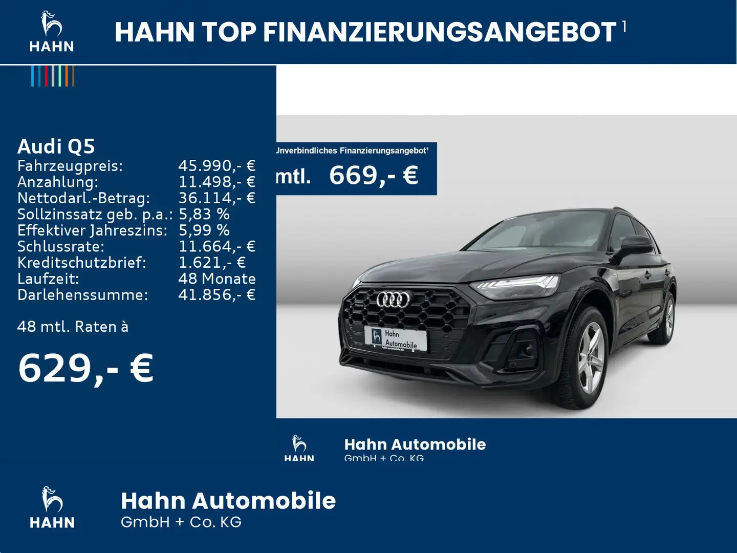 Audi Q5 40 TDI quattro 150kW S-line S-tronic Matrix T Schwarz - 2
