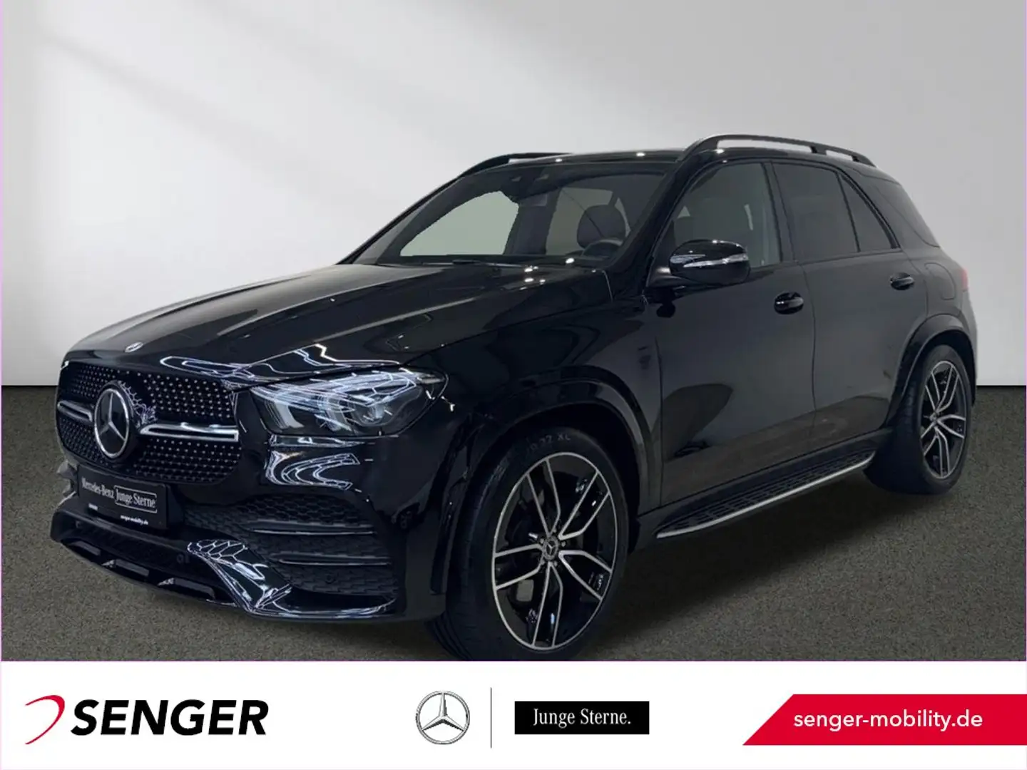Mercedes-Benz GLE 350 e 4M AMG Distronic Panorama AHK 360°-K. Noir - 1