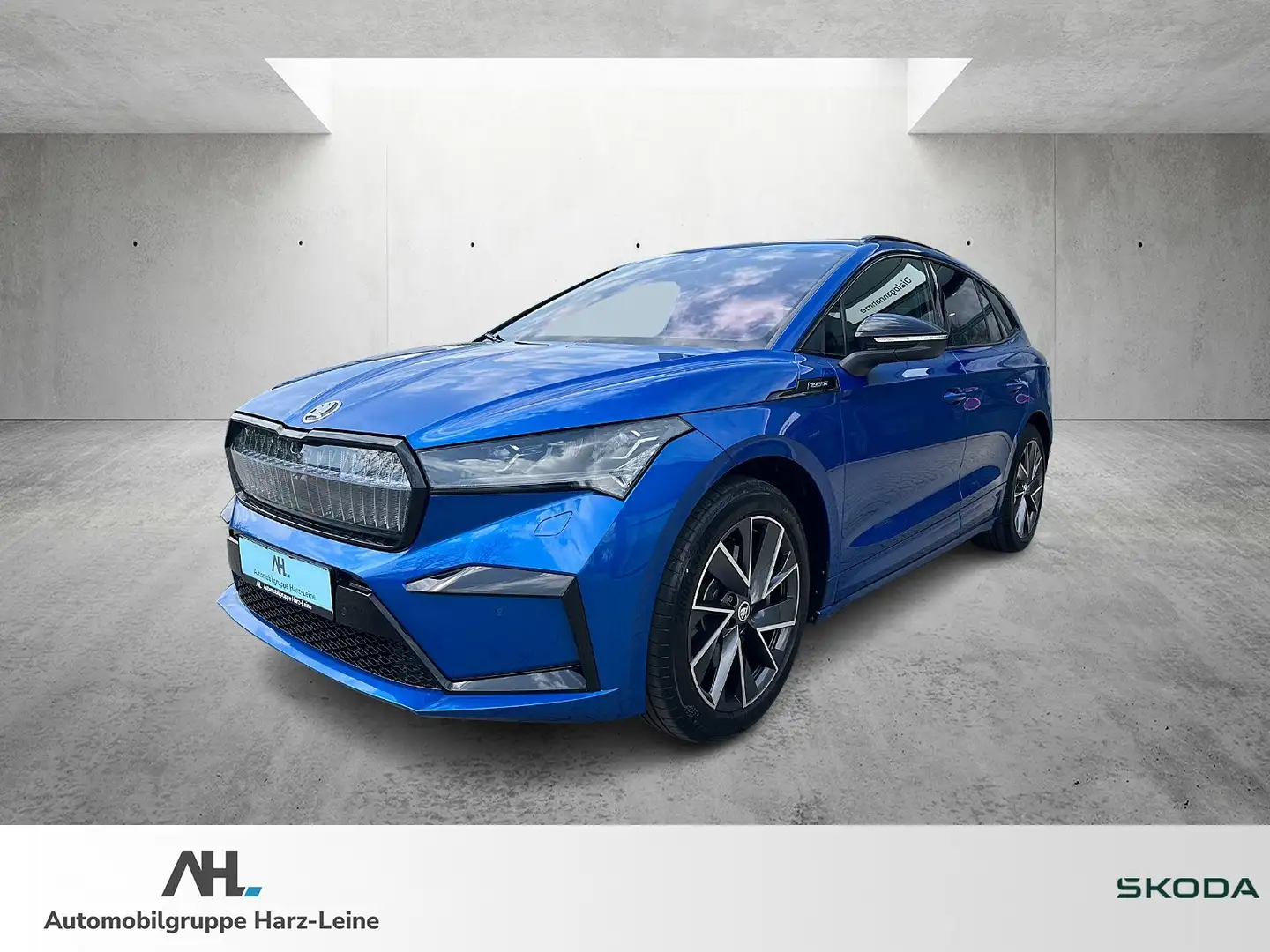 Skoda Enyaq 80x Sportline Pano RFK Blau - 1