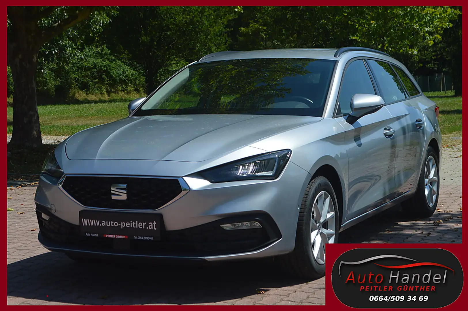 SEAT Leon SP Style 2,0 TDI+NAVI+LED+SHZ+ Grau - 1