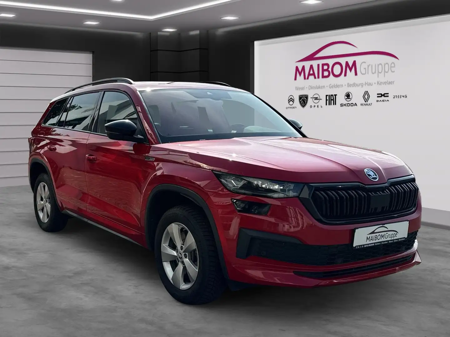 Skoda Kodiaq Sportline 4x4 Rouge - 2