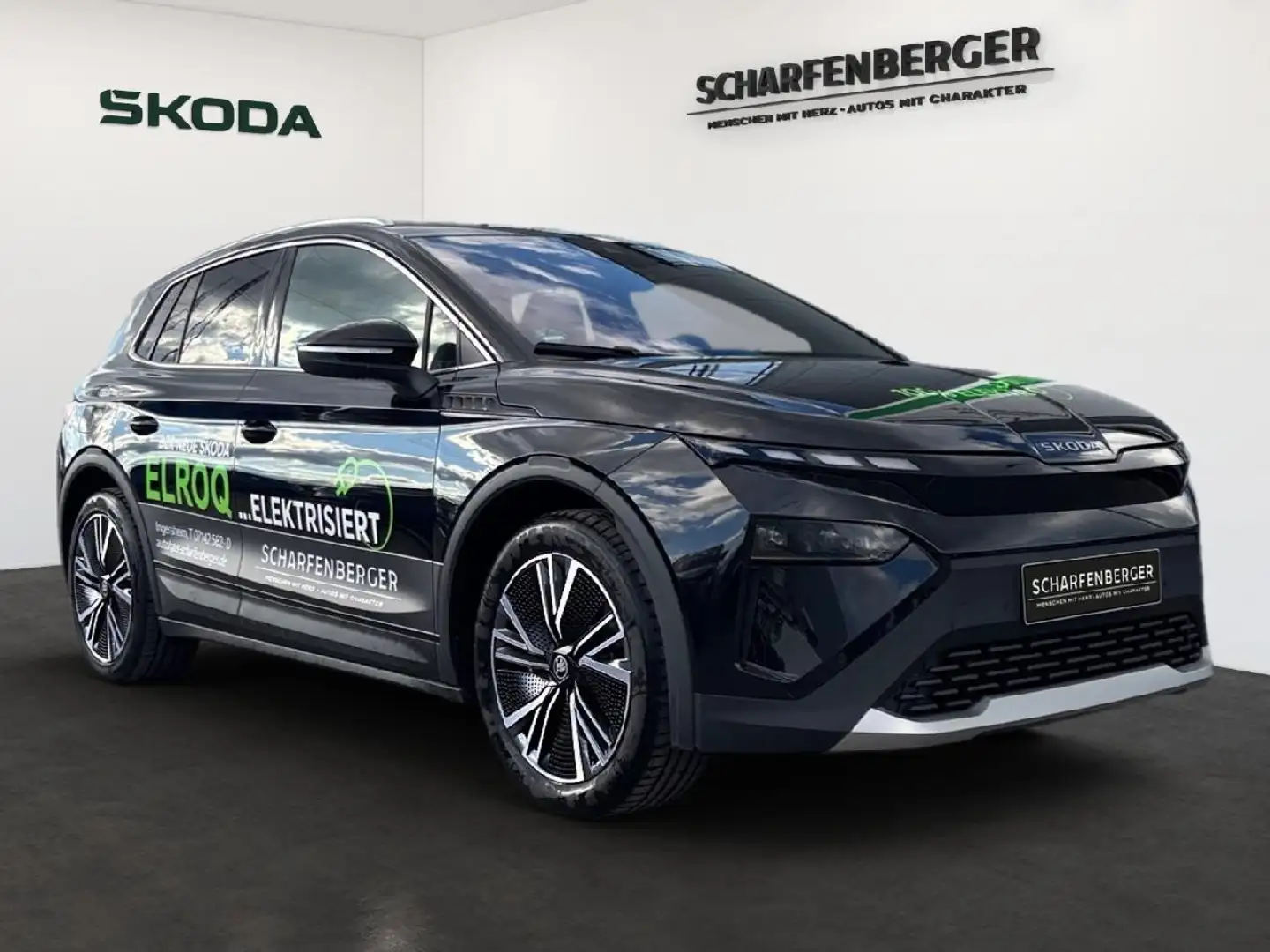 Skoda Elroq Elroq 85 Lodge 210kW *AHK;NAVI;RFK;MATRIX-LED** Noir - 2