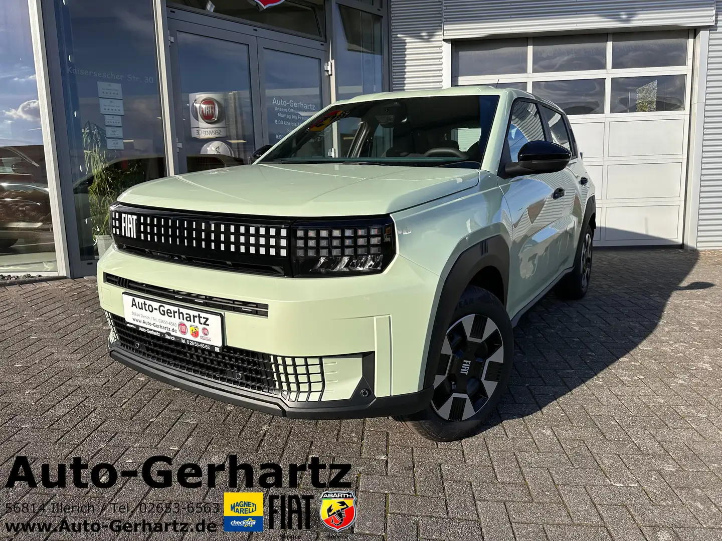 Fiat Grande Panda 1.2 eDCT 74 kW Icon/ Tech-Paket/Navi Blauw - 1