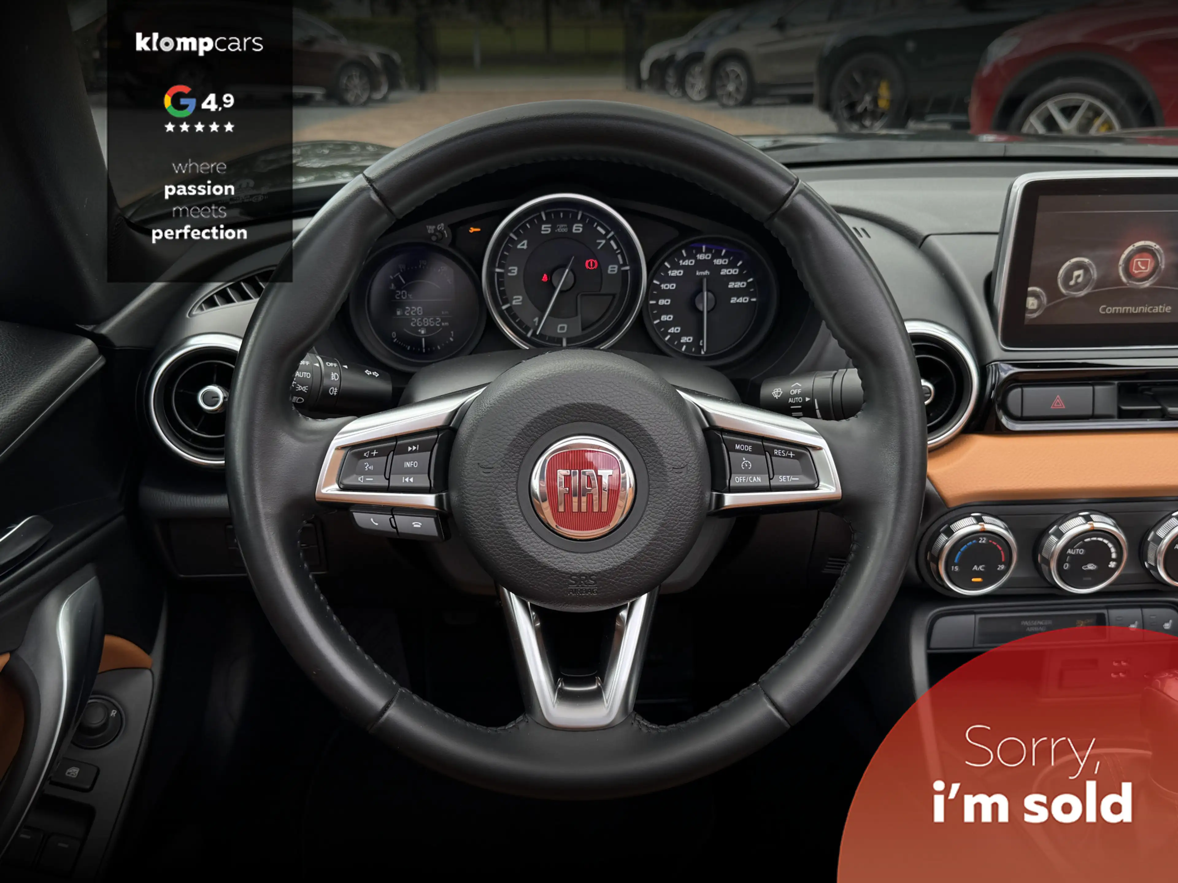 Fiat 124 Spider 1.4 MultiAir Turbo Lusso | Bose | Camera | 1e Eig — photo 37