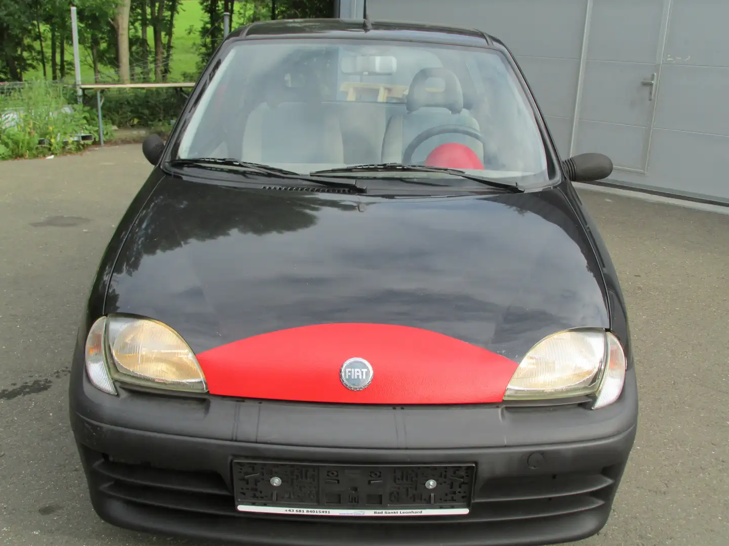 Fiat Seicento SERVICE & PICKERL NEU :-) Fekete - 1