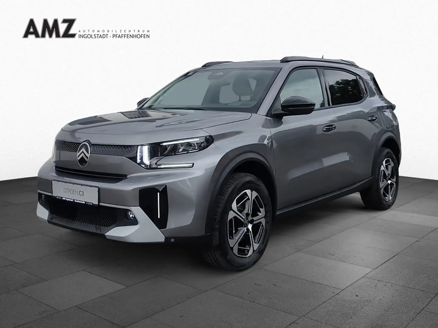 Citroen C3 Aircross MAX Mild-Hybrid W-Paket KAM PDC Grau - 2
