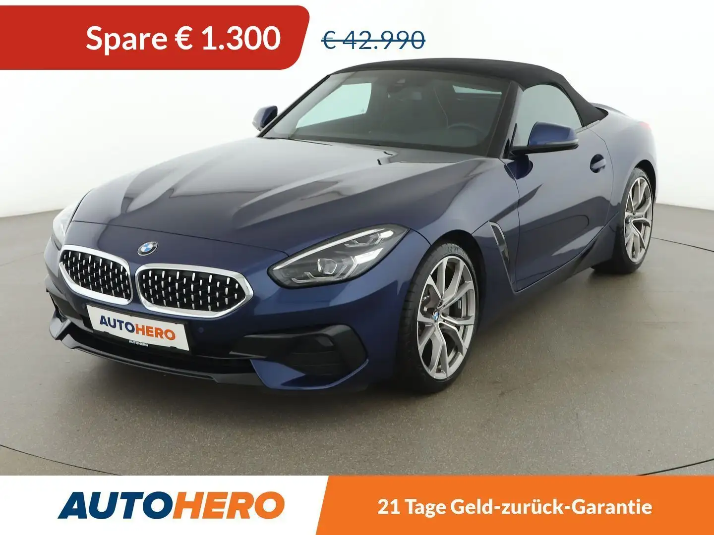 BMW Z4 sDrive 20i Sport Line Aut. *LED*TEMPO*NAVI*SPUR* Albastru - 1