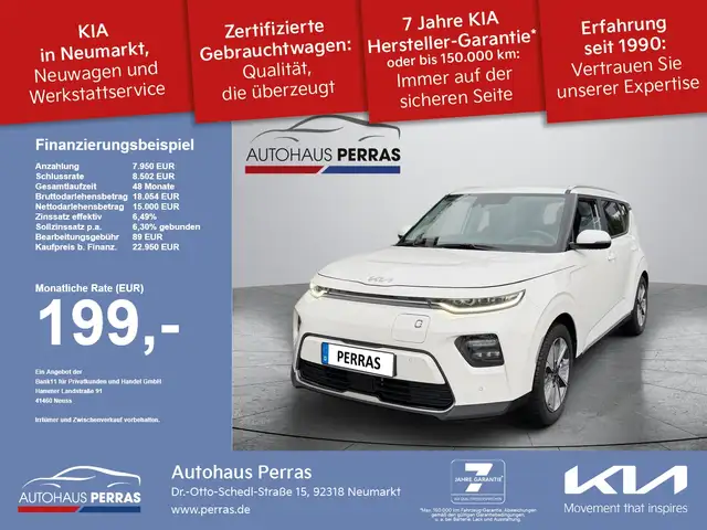 Kia Soul EV (64kWh) Spirit Glasdach Leder ACC+LED+Navi+SD+S
