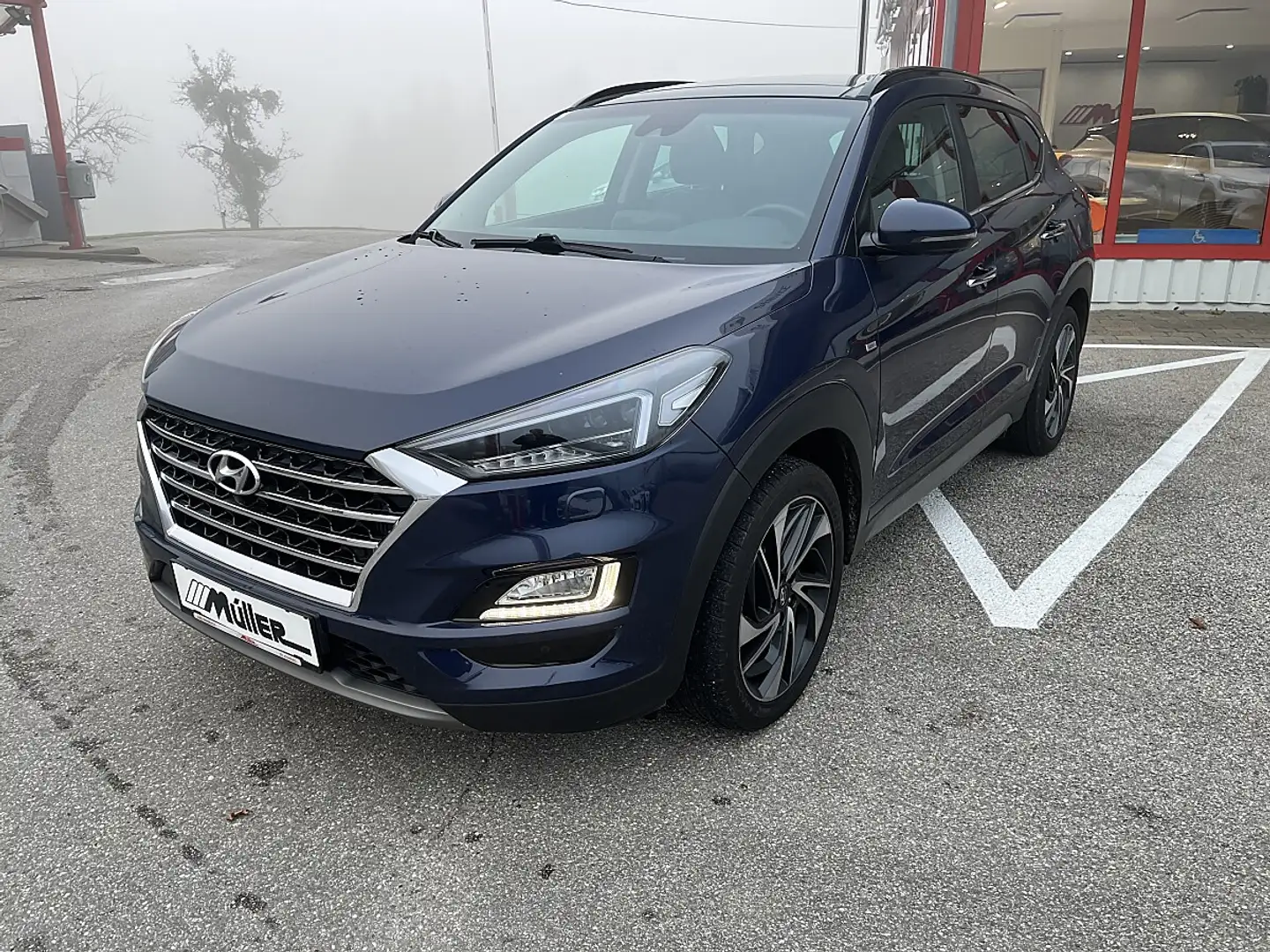 Hyundai TUCSON Tucson 2,0 CRDI 4WD Level 6 Aut. Blau - 1