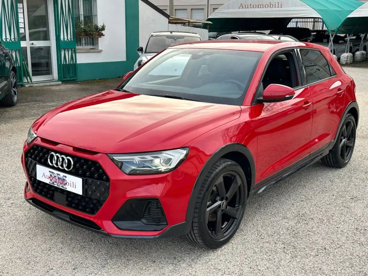 Audi A1 ALLSTREET 25 TFSI IVA SLINE MATRIX C18 NAVI CRUISE Rosso - 2