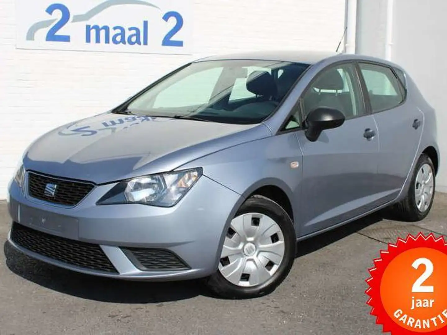 SEAT Ibiza 1.4D Airco/Navi incl 2 JAAR garantie Grijs - 1