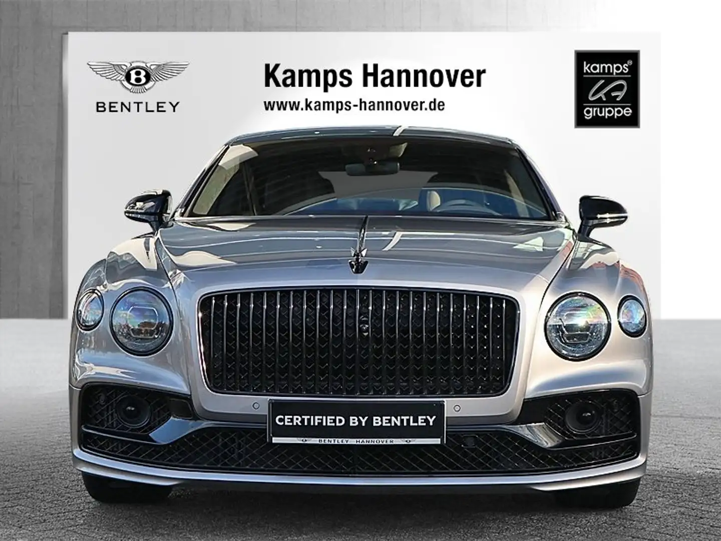 Bentley Flying Spur S V8 *NAIM*Standheizung*Diamond* Gris - 2