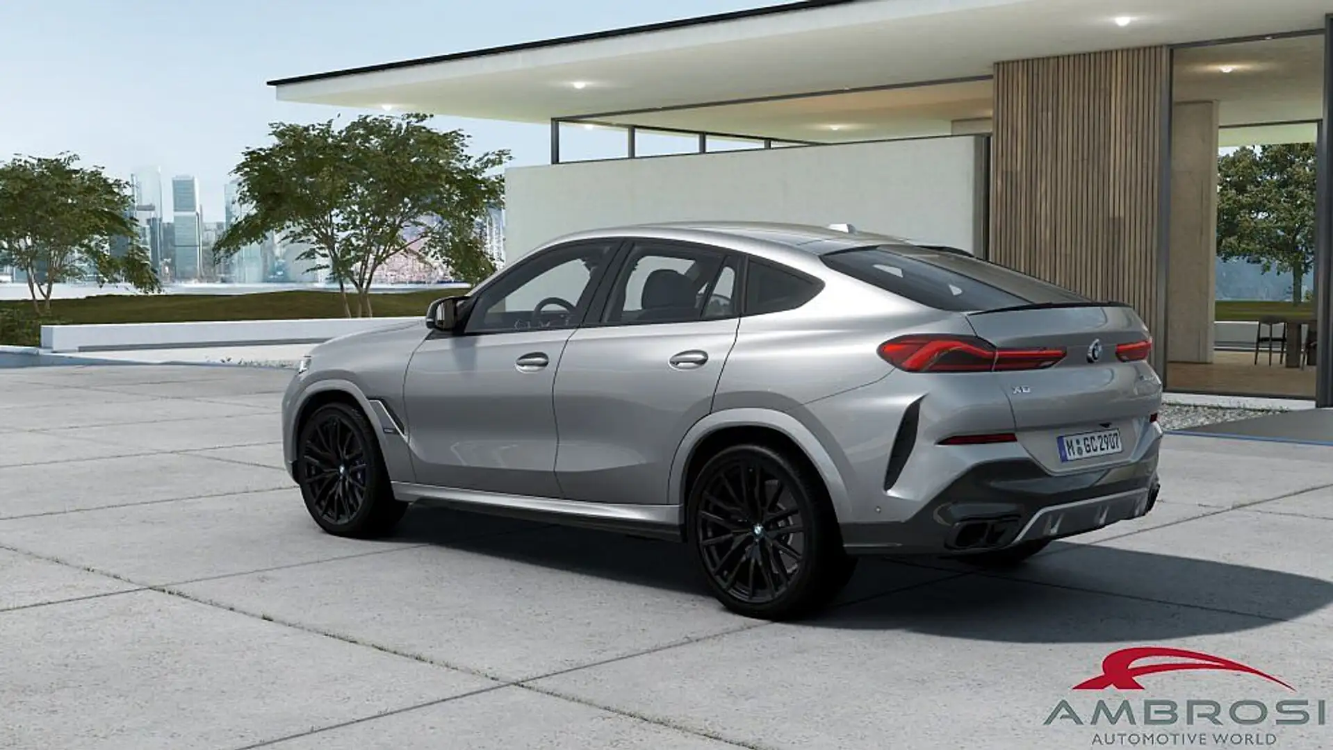 BMW X6 M 60i xDrive Grau - 2