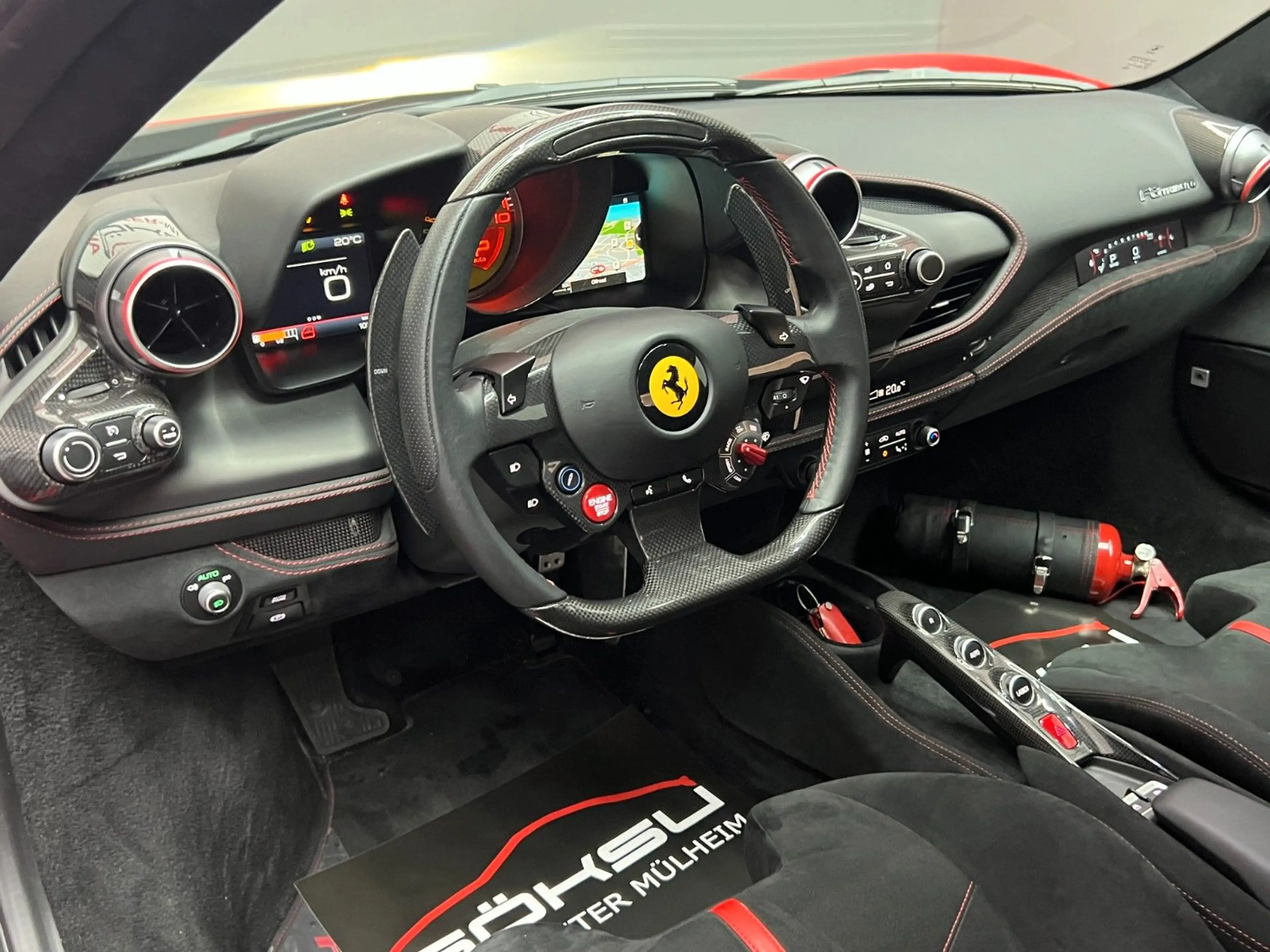 Ferrari F8 Tributo Carbon*RacingSeat*Passang.Display* — photo 8