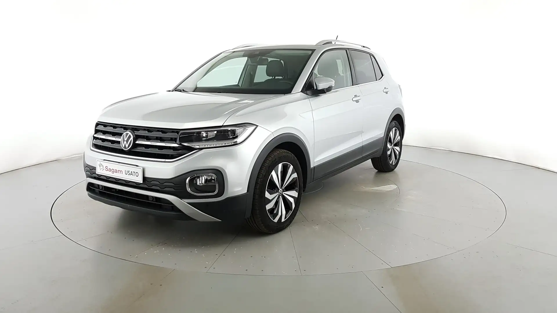 Volkswagen T-Cross 1.0 tsi Advanced 110cv dsg Argento - 1