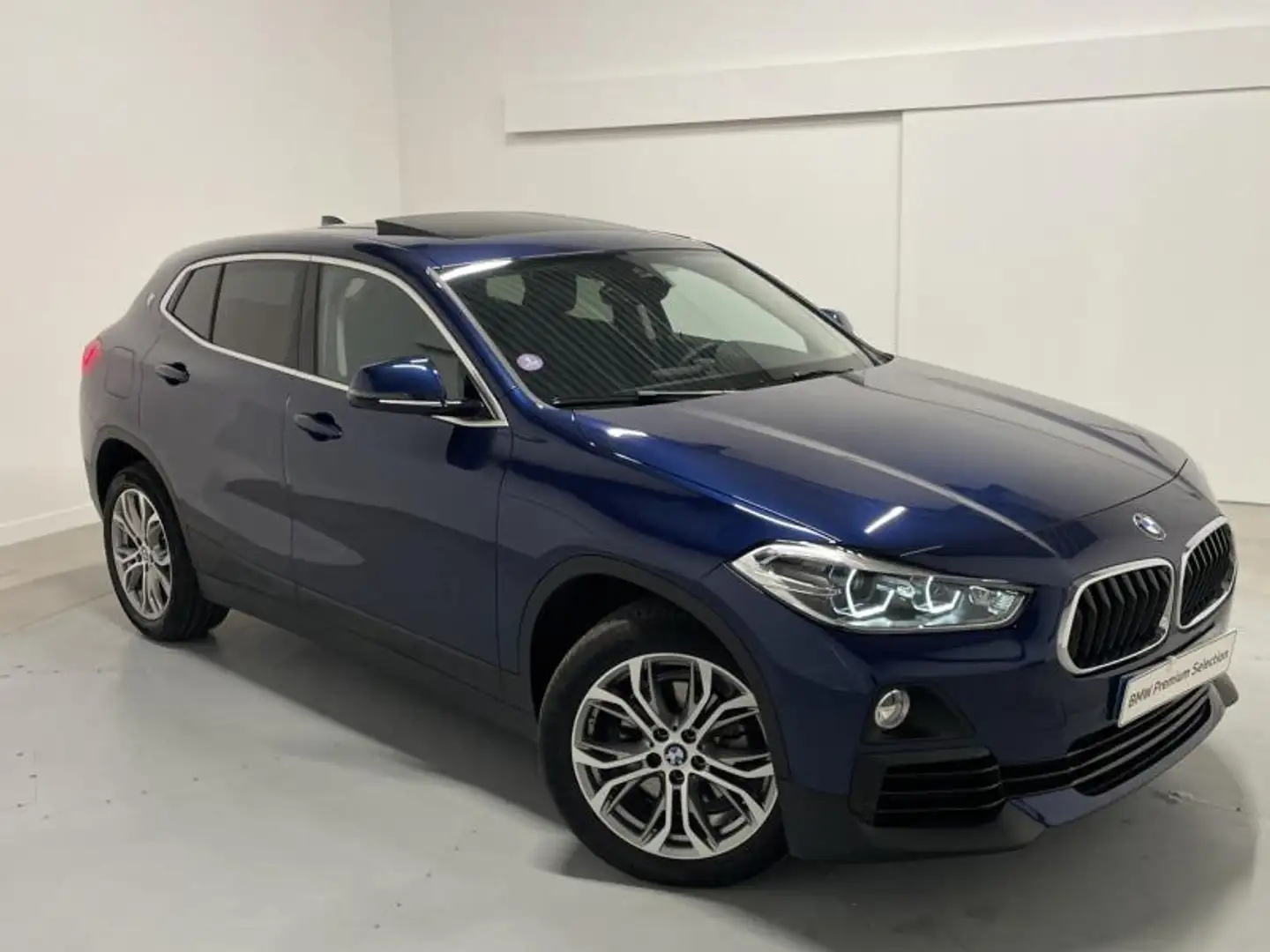 BMW X2 sDrive18iA 140ch Lounge Plus DKG7 Euro6d-T Bleu - 1