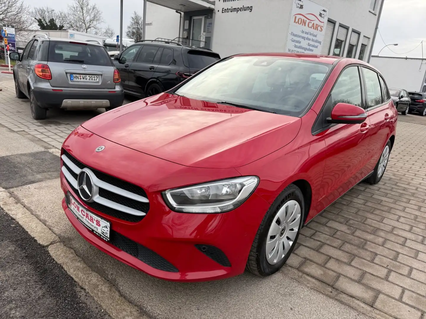 Mercedes-Benz B 200 d/Navi/T.Leder/Erster Hand/TOP Červená - 1