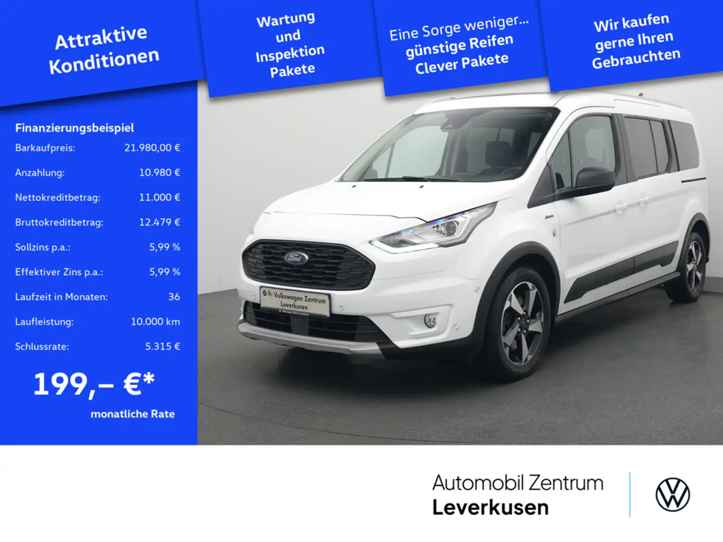Ford Tourneo Grand 1.5 7-SITZER PANO ACC NAVI SYNC Fehér - 1