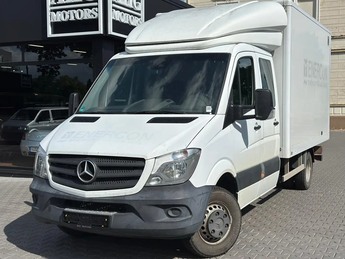 Mercedes-Benz Sprinter 519 V6 DOKA MAXI-L3 AC AHK-3,5T WERKSTATT Blanc - 1