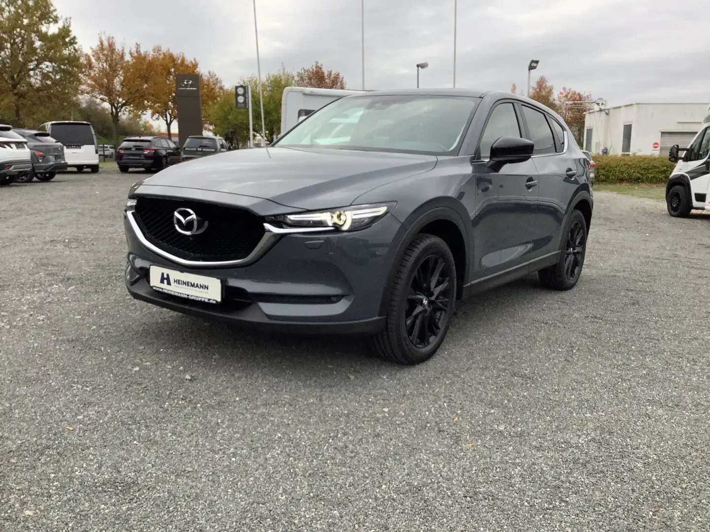 Mazda CX-5 360°Kamera|Leder|Navi|elektr. Sitze|SHZ|LHZ|Klima| Gris - 1