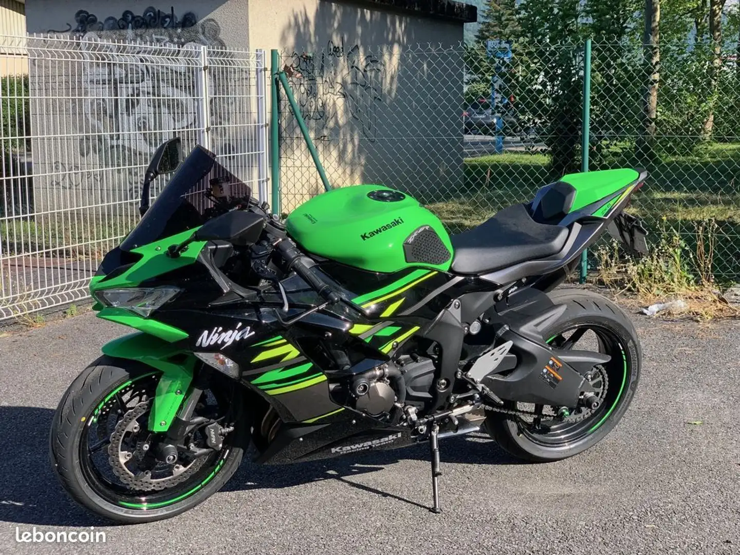 Kawasaki Ninja ZX-6R ZX ZX6 R 636 Zöld - 1