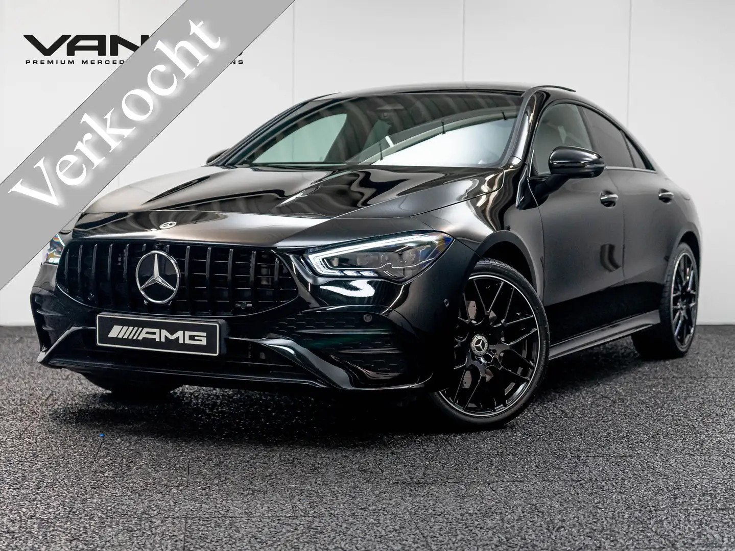 Mercedes-Benz CLA 250 CLA e AMG Line | NIGHT | Burmester | Rij-assistent Negro - 1