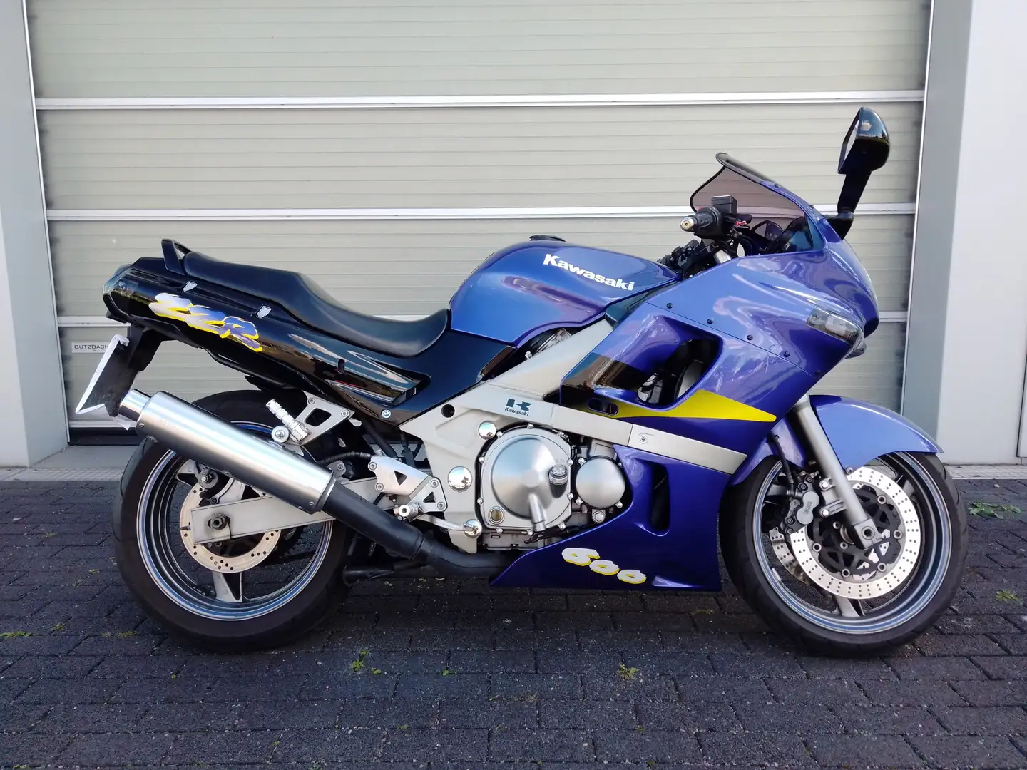 Kawasaki ZZR 600 ZX 600 E TÜV neu Blau - 2