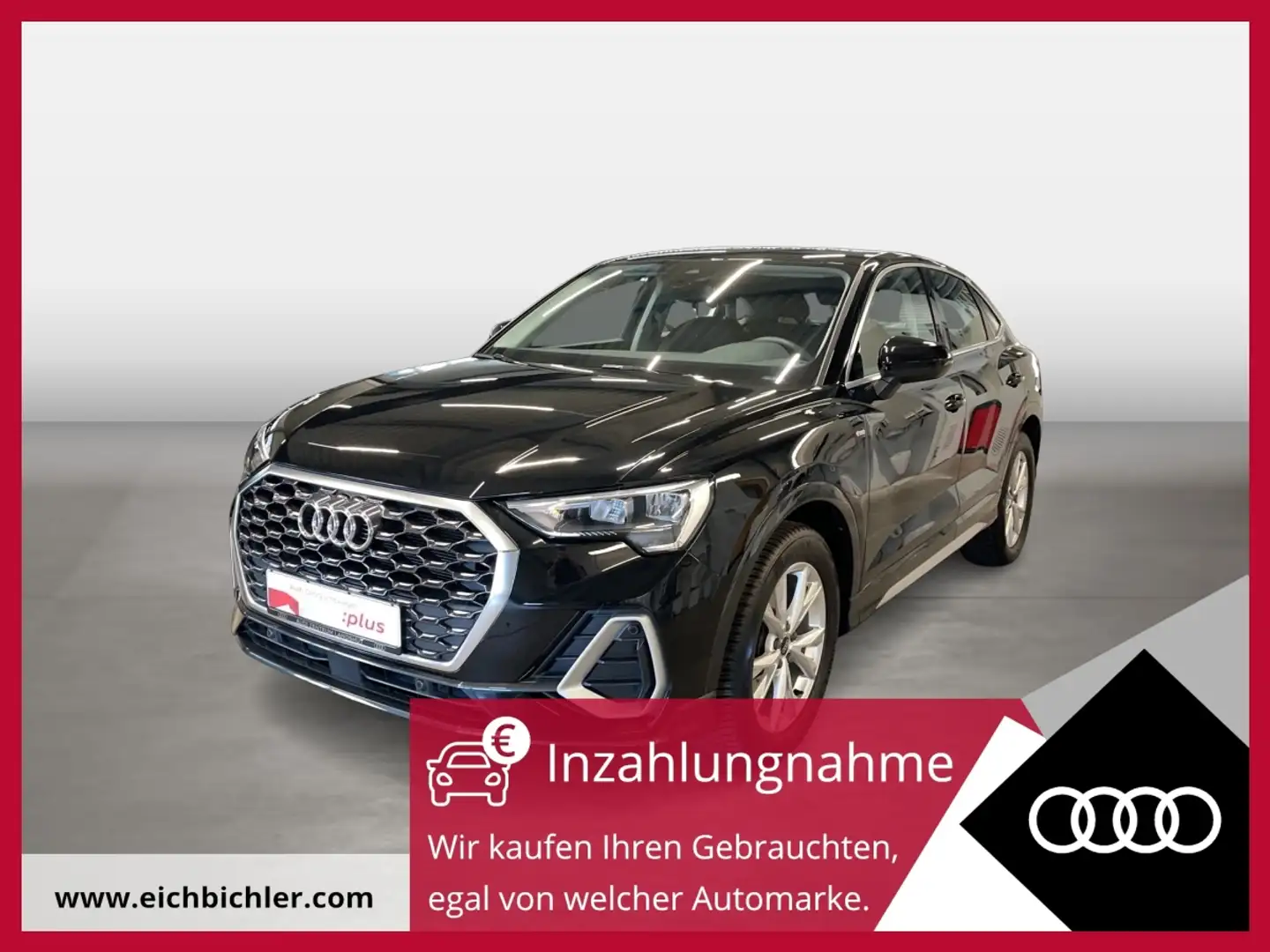Audi Q3 Sportback 35 TFSI S tronic S line FLA ACC LM Schwarz - 1