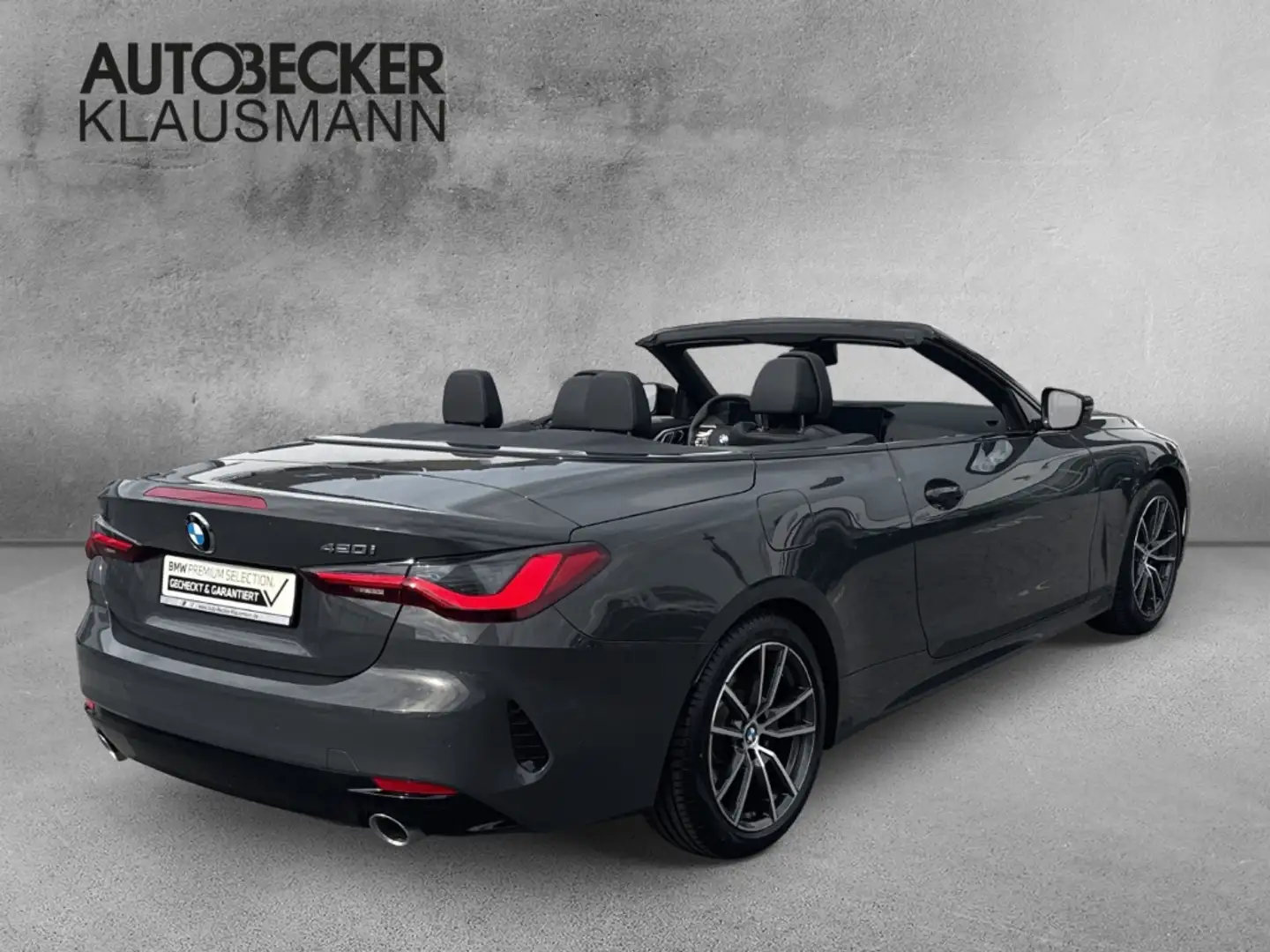 BMW 420 i Cabrio AUTOMATIK LEDER 18''LC PROF KAMERA 360°LA Grau - 2