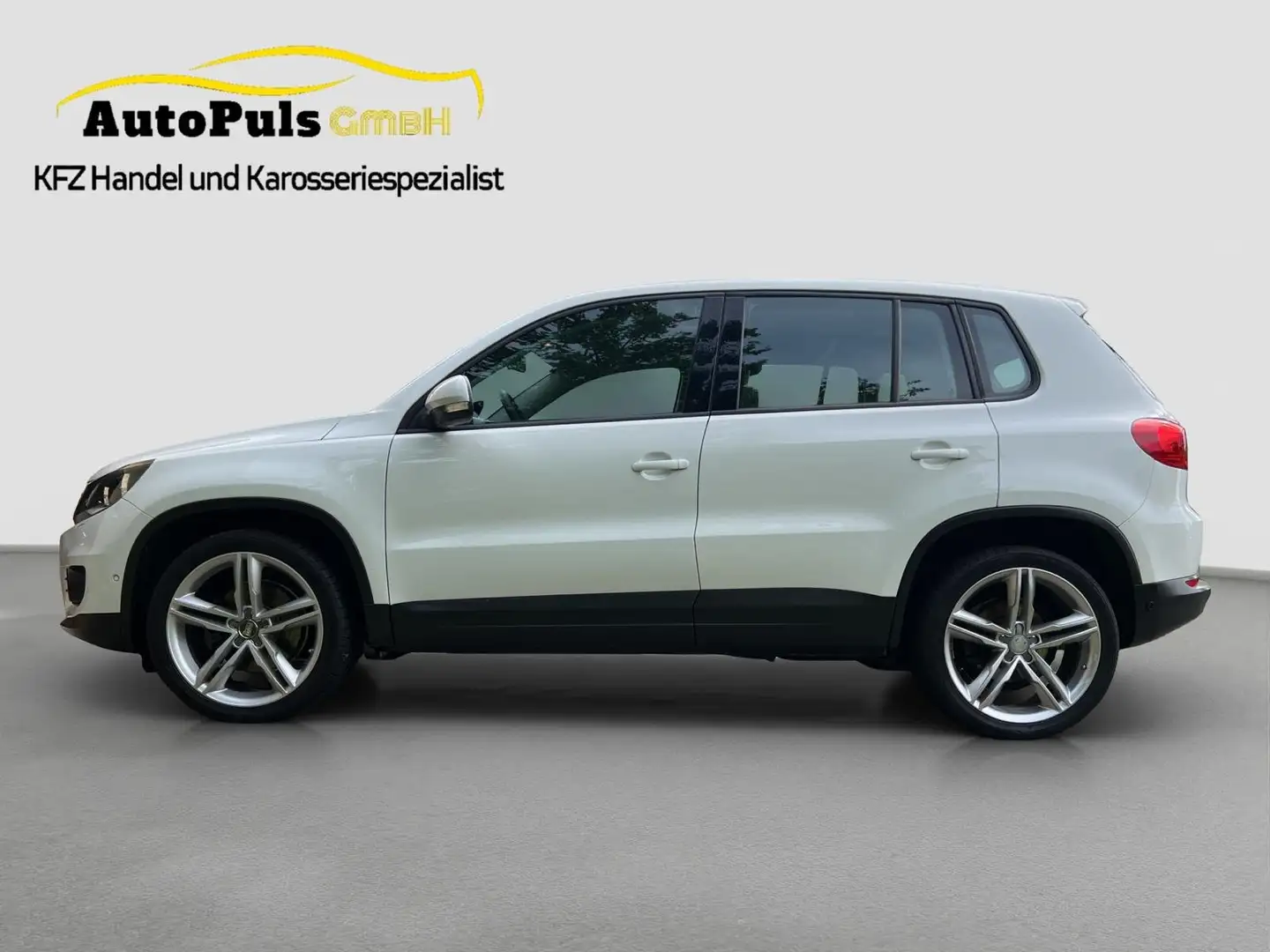 Volkswagen Tiguan 19"ALU + NEUES PICKERL + Serviceheft Weiß - 2