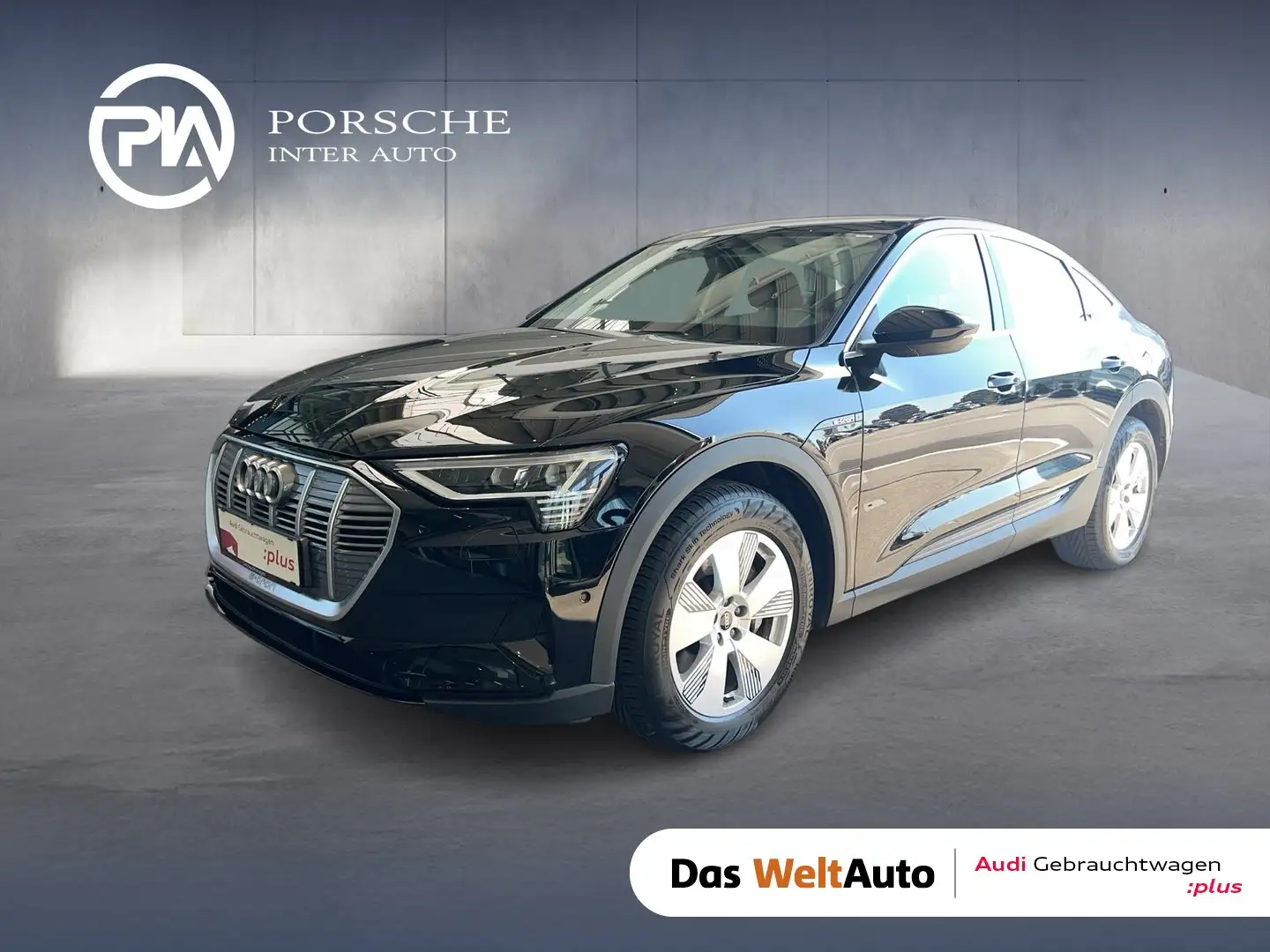Audi e-tron 55 300 kW Business Schwarz - 1
