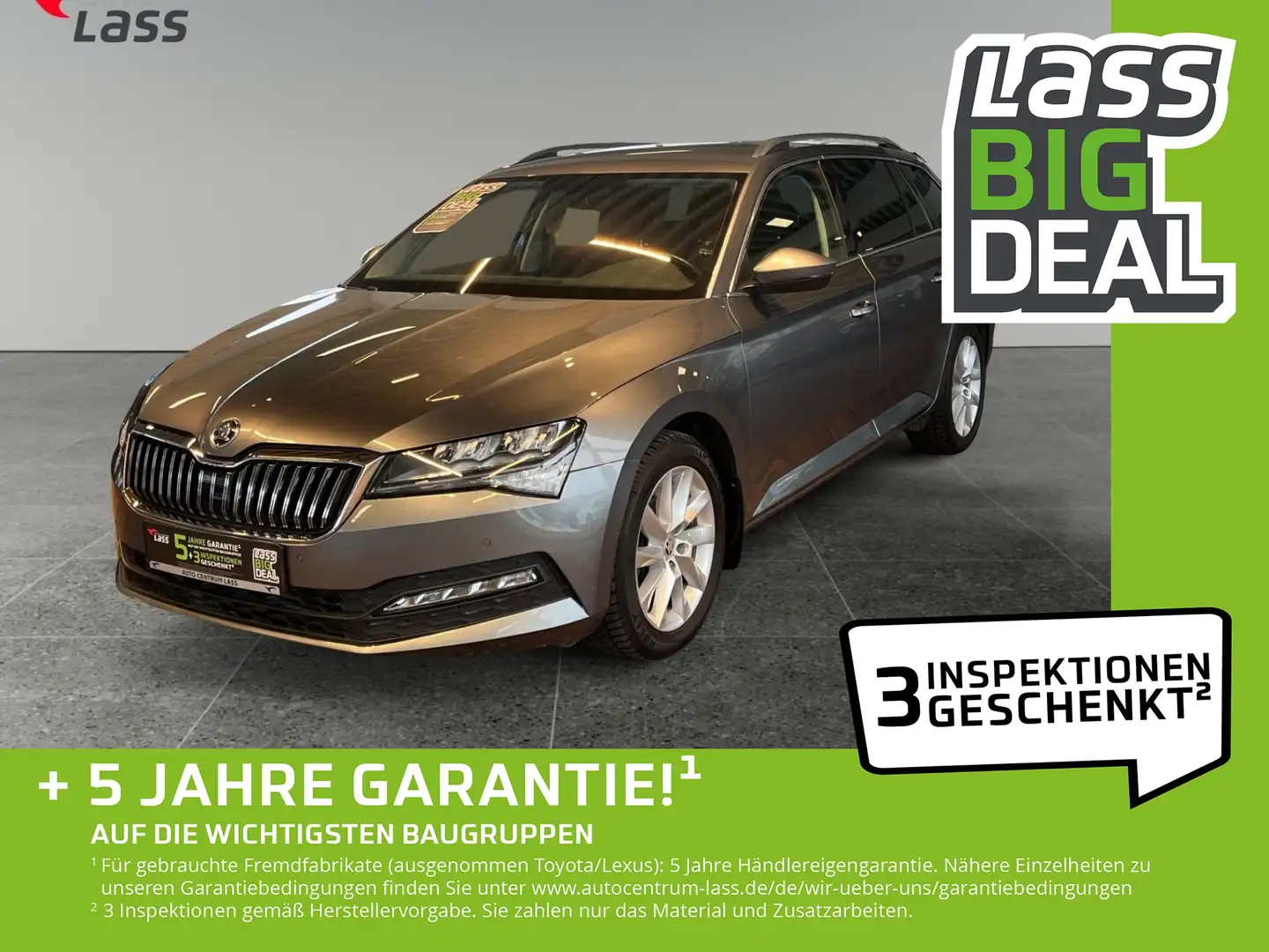 Skoda Superb Combi 1.5 TSI Ambition +Allwetter+Memory+ Grau - 1