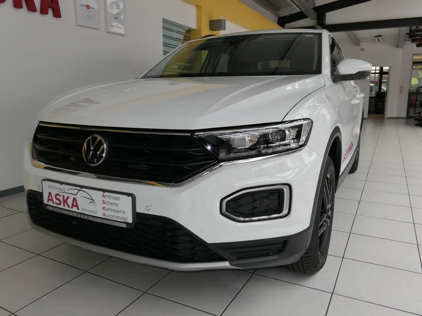Volkswagen T-Roc Style 1.5 TSI *LM*NAVI vorbr.*AppConnect* Bianco - 2